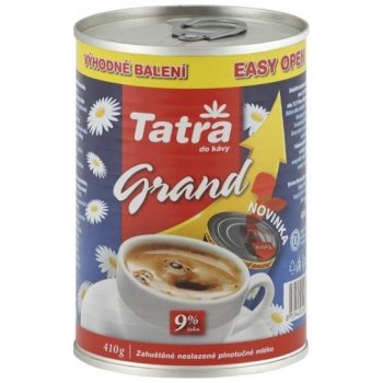 Tatra Grand Kondenzované neslazené mléko 9% 410 g