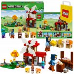 LEGO® Minecraft 21262 Farma s větrným mlýnem – Zboží Dáma
