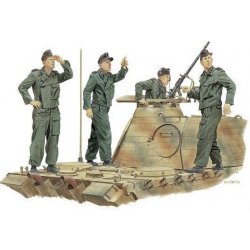 Dragon ACHTUNG JABO PANZER CREW FRANCE 1944 Model Kit figurky 6191 1:35