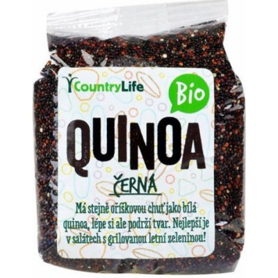 COUNTRY LIFE Quinoa černá 250 g – Zboží Mobilmania