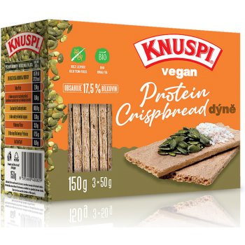 Prom In Knuspi Vegan Protein Crispbread dýně 150 g