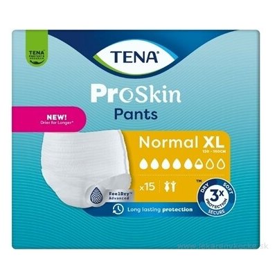 TENA Proskin Pants Normal XL 15 ks – Sleviste.cz