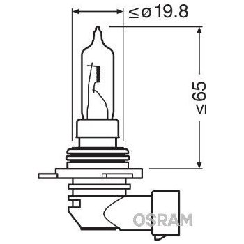 Osram HIR1 PX20d 12V 65W