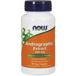 Now Foods Andrographis Extract 400 mg 90 kapslí