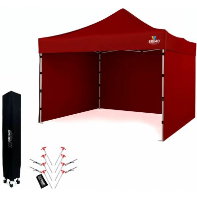 Brimo Super ocelový 3 x 3 m červený – Hledejceny.cz