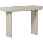 Woood lakovaný toaletní stolek Mael 120 x 50 cm světle šedý – Zboží Dáma