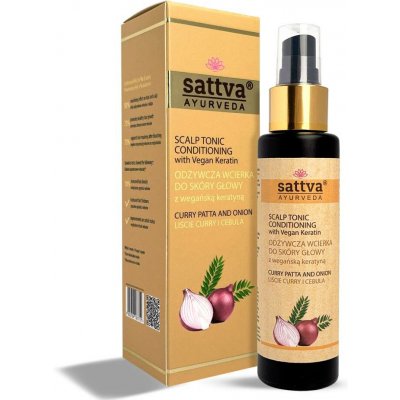 Sattva Ájurvédské tonikum na pokožku hlavy s keratinem 100 ml – Hledejceny.cz