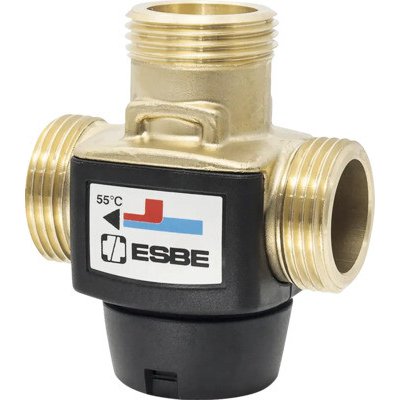 Esbe Ventil termostatický VTC312 s vnějšími závity DN20, 1", 55°C 51001600 – Zboží Mobilmania