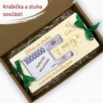 PanDatel Dřevěné pouzdro na peníze - MILION STUDENT – Sleviste.cz
