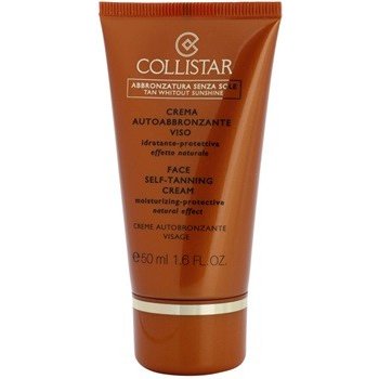 Collistar Abbronzatura Senza Sole samoopalovací krém na obličej (Face Self Tanning Cream) 50 ml