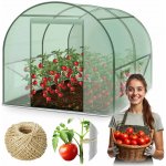 Plonos JANPOL Zahradní fóliovník 2 × 2 m 4 m² zelený – Zboží Mobilmania