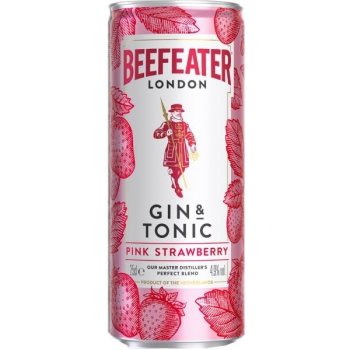 Beefeater Pink & Tonic 4,9% 0,25 l (plech)