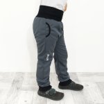 Esito Rostoucí softshellové kalhoty SPORT Elastik šedá – Zboží Dáma