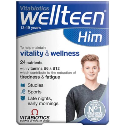 Vitabiotics Wellteen Him 56 tablet – Hledejceny.cz