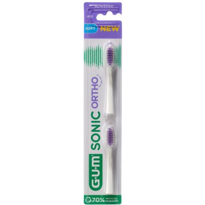 GUM ORtho Sonic Daily Refill White 2 ks – Sleviste.cz