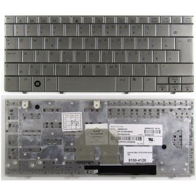 slovenská klávesnice HP Mini Note 2133 2140 2144 stříbrná SK – Zboží Mobilmania