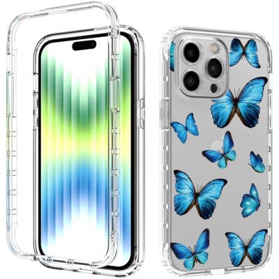 Pouzdro PROTEMIO 49230 DUAL ART Odolný kryt Apple iPhone 14 Pro Max BUTTERFLY – Zbozi.Blesk.cz