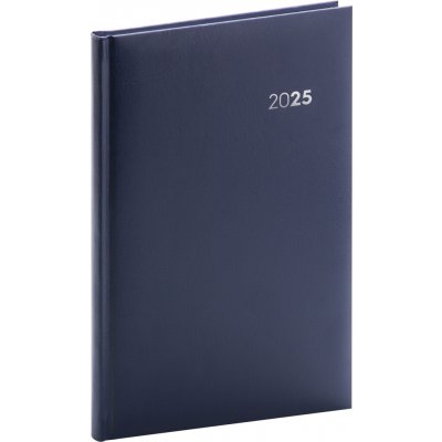 Presco Group A5 Týdenní 2025 Balacron tmavě modrý – Zboží Živě