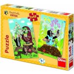 Dino Krtek na Mýtině 2 x 48 dílků – Hledejceny.cz