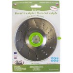 Rotační rašple na obrábění dřeva, plastu, gumy, pryskyřice a jiných měkkých materiálů Roto Kruna - 125x22.2mm, čepel 4.0mm (ROTO12540) – Zbozi.Blesk.cz