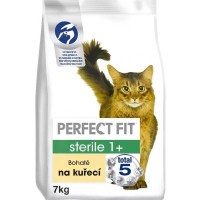 Perfect Fit krmivo pro dospělé kastrované kočky kuřecí 7 kg – Hledejceny.cz