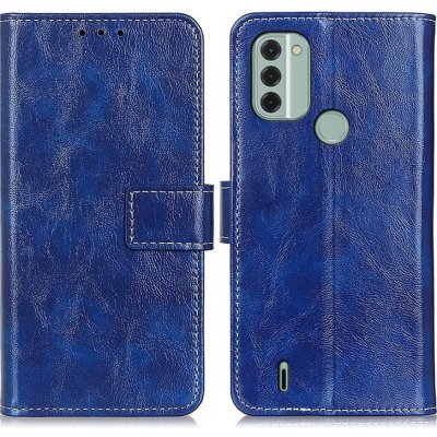 VSECHNONAMOBIL 54591 RETRO Peněženkový obal Nokia C31 modrý – Zboží Živě