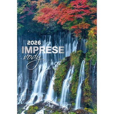 Imprese vody, nástěnný, 34 x 48,5 cm 2026 – Zboží Dáma