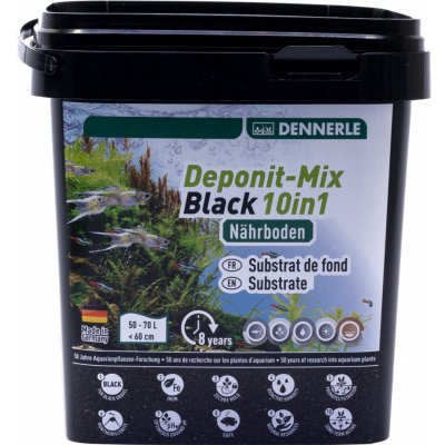 Dennerle Deponit Mix Black 2,4 kg – Zboží Dáma