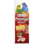 Versele-Laga Prestige Sticks tyčinky Zelenina a pampeliška pro andulky 60 g – Hledejceny.cz