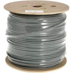 Datacom 1207 FTP, drát, CAT6, PVC, 500m, šedý