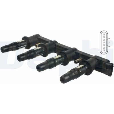 Zapalovací cívka DELPHI CE01841-12B1 – Zboží Mobilmania