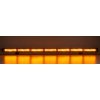 Exteriérové osvětlení Stualarm LED alej voděodolná (IP67) 12-24V, 63x LED 1W, oranžová 1060mm, ECE R65 (kf77-1060)