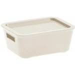 Tontarelli box Bella M s víkem 1,18 l 8034528210 krémová – Zboží Mobilmania