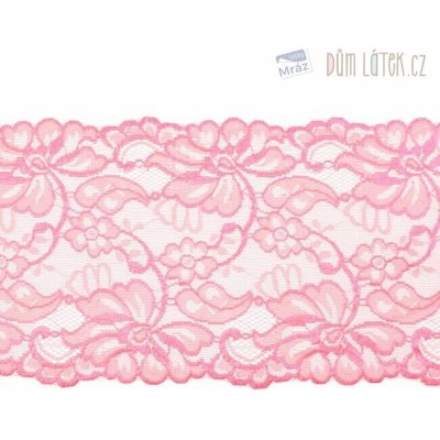 Elastická krajka neonově růžová – Hledejceny.cz