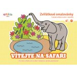 Kresli.to Zvířátkové omalovánky Vítejte na safari – Hledejceny.cz