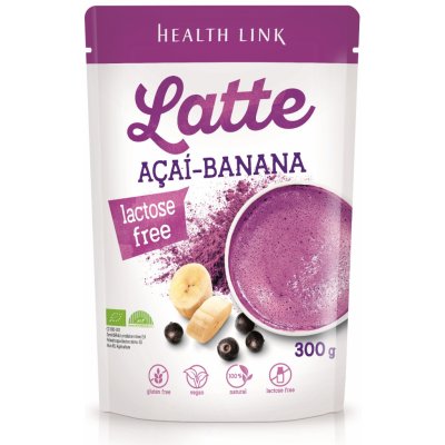 Health Link Acai-Banana latte Bio 300 g – Sleviste.cz