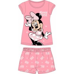 Dívčí pyžamo Minnie Mouse BW růžová