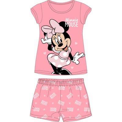 Dívčí pyžamo Minnie Mouse BW růžová – Zboží Dáma