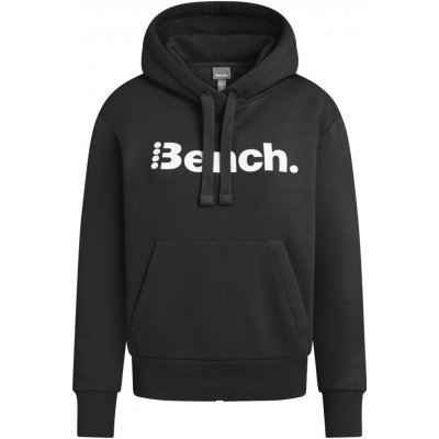 BENCH dámská mikina černá svetr s kapucí – Zboží Dáma