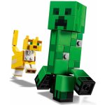 LEGO® Minecraft® 21156 Velká figurka Creeper a Ocelot – Zboží Dáma