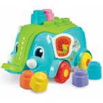 Clemmy baby Vozík slon s kostkami – Zboží Dáma