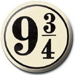 Pyramid International Placka Harry Potter - Nástupiště 9 a 3/4 – Zboží Dáma