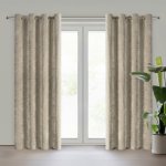 EUROFIRANY ZÁVĚS NA KROUŽCÍCH NILO 140X250 CM SVĚTLEHNĚDÁ – Hledejceny.cz