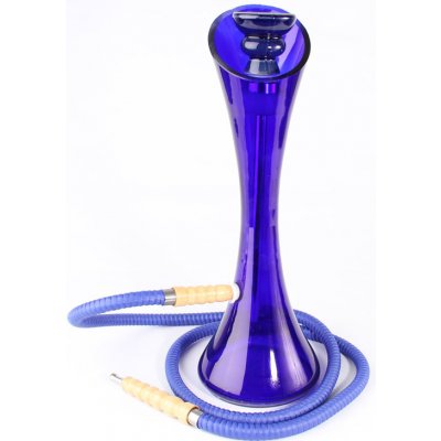 Modern-Shisha Wasserpfeife"Vase"Glas blau 52 cm – Hledejceny.cz