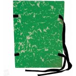 HIT Office Spisové desky s tkanicí A4 zelený mramor, 25 ks – Zboží Živě