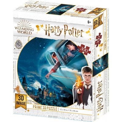 PRIME 3D Harry Potter: Harry a Ron nad Bradavicemi 3D 300 dílků – Hledejceny.cz