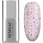 Semilac Top coat No Wipe Matte Violet Galaxy T27 7ml – Hledejceny.cz