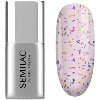 Semilac Top coat No Wipe Matte Violet Galaxy T27 7ml – Hledejceny.cz