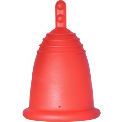 Me Luna Menstruační kalíšek Classic S se stopkou červená – Zboží Dáma