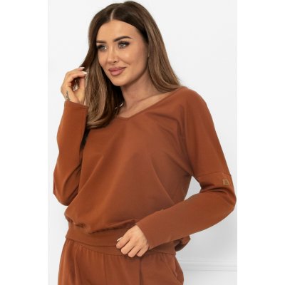Italian Fashion tepláková souprava Karina oranžovo-červená – Zboží Mobilmania